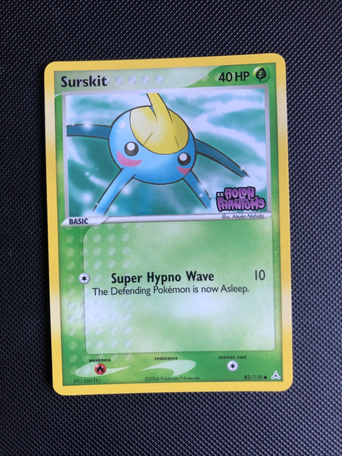 Pokemon Surskit Reverse Holo EX Holon Phantoms 82/110 Near Mint