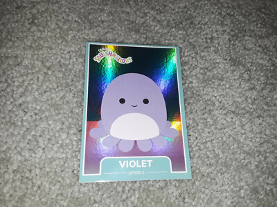 holographic squishmallow card Official Kellytoy Series 1 Trading Cards (Pack of 6) Toys Each box contains multiple packs bursting with potential chase cards 2025 Panini Squishmallows Hobby Mega