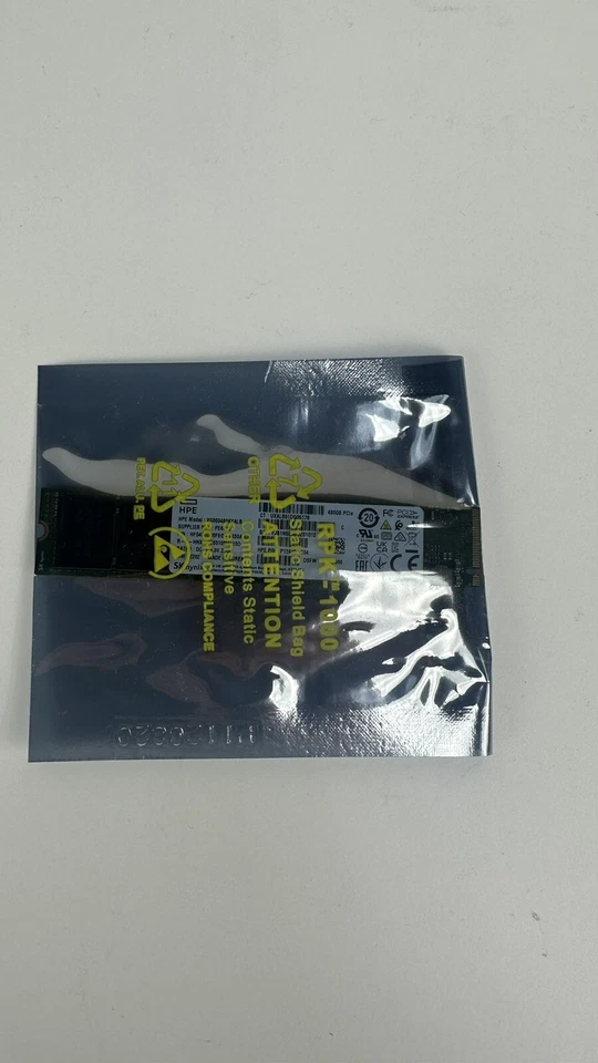 New Factory Sealed HPE 480GB NVMe Gen3 Mainstream Endurance RI M.2 22110 SSD 110 - Image 2 of 4