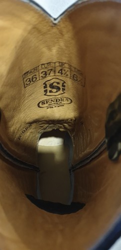 Cowboy - Westernstiefel Schwarz Leder Größe 37 - Bild 8 von 9