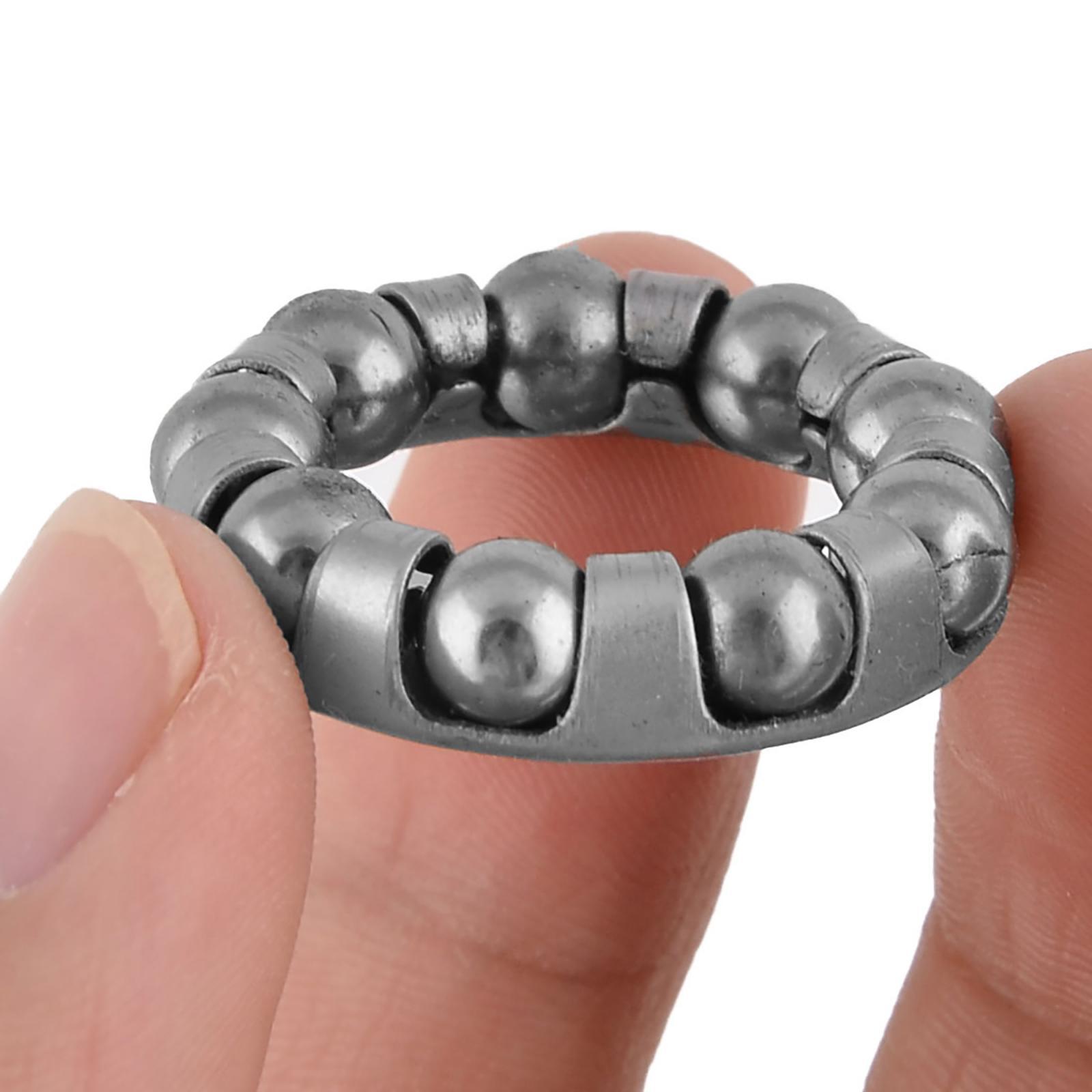 6x Fahrrad-Steuersatz Kugellager Set | 11/8 Zoll, 37mm | Für Smoothie Lenkung & Besseres Fahrgefühl