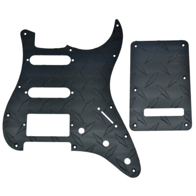 KAISH Guitar HSS Pickguard Scratch Plate Tremolo Cover Fits Fender Stratocaster