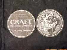 Craft Brewing Company Wizard Coaster Riverside Lake Elsinore Pub Bar