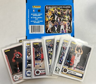 23-24 Panini NBA Sticker & Card Collection Pick Your Cards and completed you set