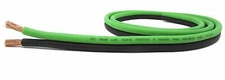 SKY HIGH CAR AUDIO 10 GAUGE CCA SPEAKER WIRE BY THE FOOT GREEN/BLACK