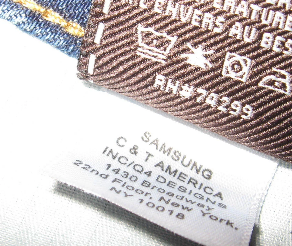 Falda vaquera envejecida cintura alta talla L 7 FOR ALL HUMANITY para niñas Foto 4 de 4