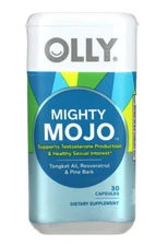 (1 Ct.) Olly Mighty Mojo Resveratrol Pine Bark - 30 Capsules - EXP 11/2025