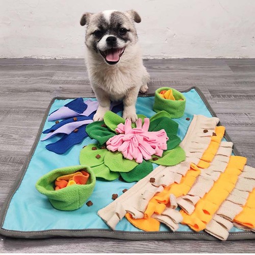 Pet Snuffle Mat Dog Puppy Slow Feeding Interactive Training Machine Washable AU - Picture 4 of 12