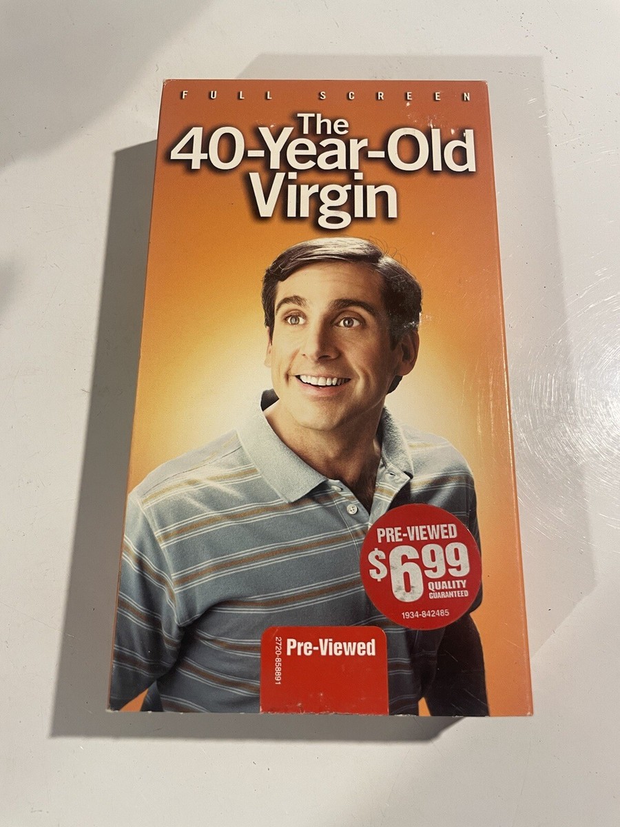 40 Year Old Virgin VHS 2005 Blockbuster Rental | eBay