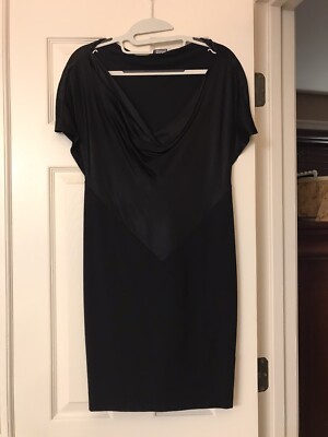 Moschino Cheap And Chic Size 8 Black Dress