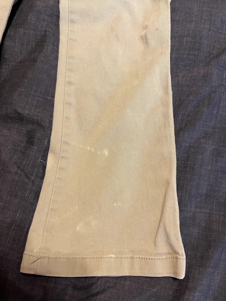 The Children's Place Girl's Uniform Bootcut Khaki Pants Size 5 - Image 3 of 3