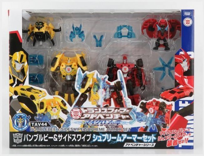 TAKARA-TOMY 862765-TAV44 TAKARA-TOMY - TRANSFORMERS SET 2X ADVENTURE BUMBLEBEE +