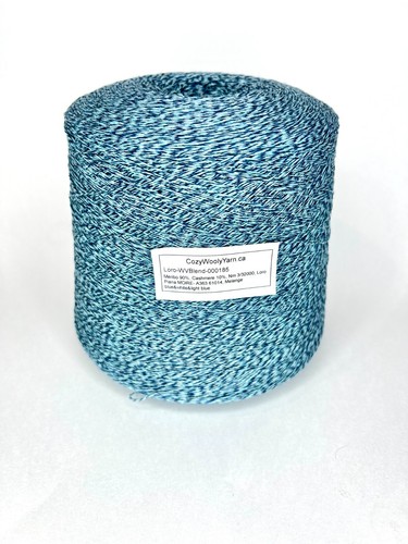 Cashmere/Wool 10/90% Loro Piana 3/32 - 100 g / 1066m - Italian lace weight yarn - Picture 6 of 6