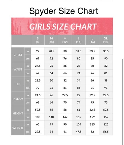NEW WITH TAGS Pink Spyder Girls Size Large Winter Ski Jacket MSRP $129 - Picture 7 of 7