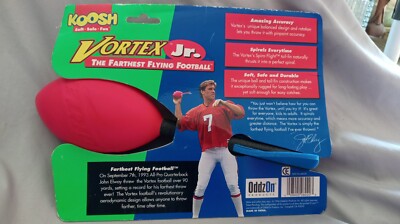 Koosh Vortex Junior Original Packaging John Elway Approved nerf | eBay