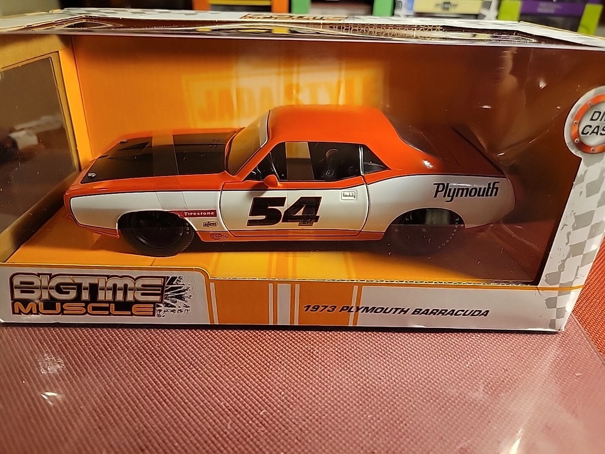 JADA TOYS DUB City Bigtime Muscle '70 Plymouth Cuda 1:64 bleu EUR 15,52