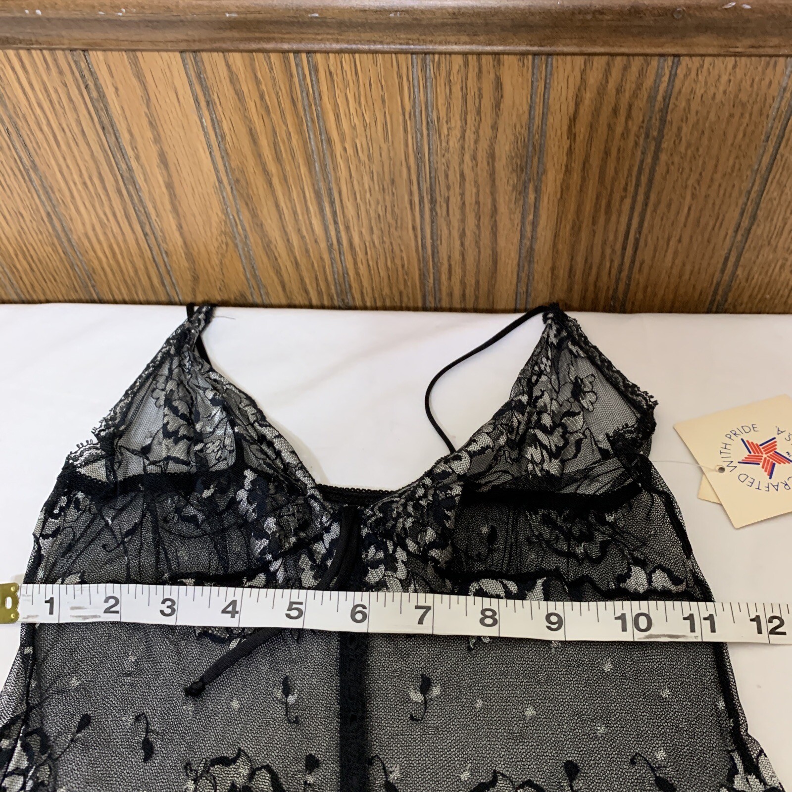 Vintage Kayser Nylon Lace Maxi Slip Dress Babydoll Ni… Gem