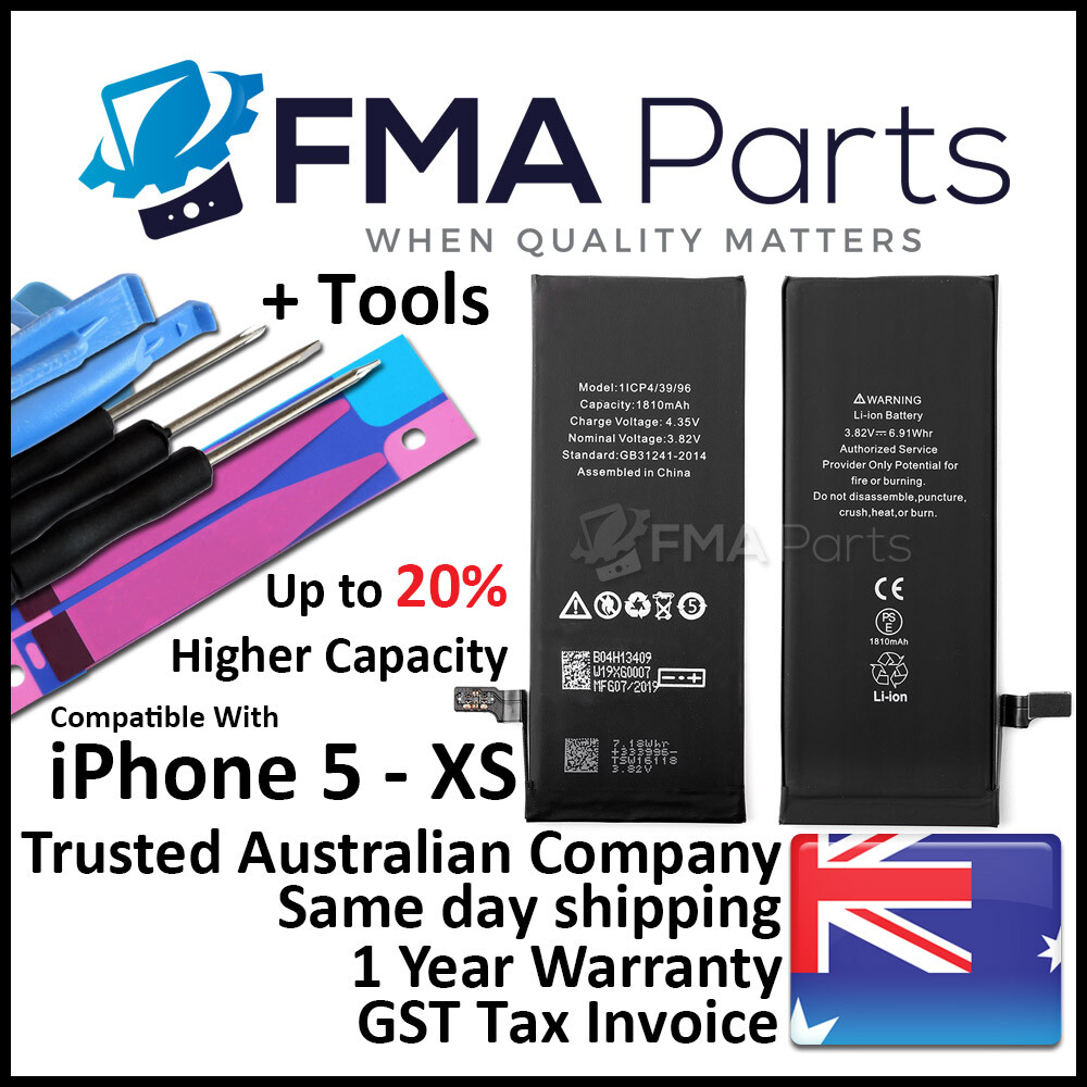 For iPhone 6S PLUS 5S High Capacity Internal Li-ion Battery  Replacement