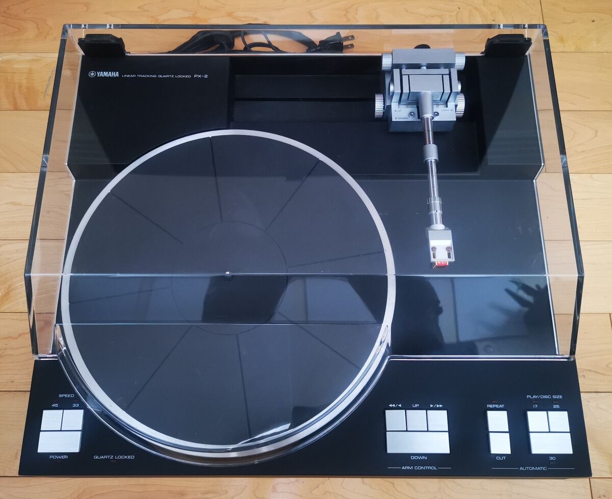 Yamaha PX-2 Linear Tracking Turntable w Audio-Technica Yamaha PX-2 Linear Tracking Turntable w Audio-Technica