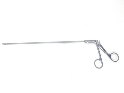 Karl Storz 26173MS Needle Holder and Suture Grasper, Sizes 5mm, Length 36cm