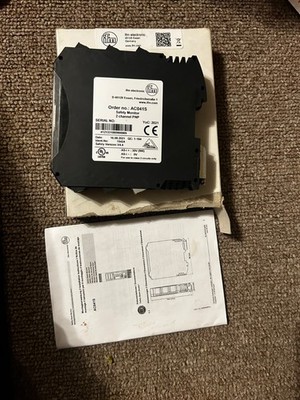 ifm electronic AC041S AS-i Safety Monitor 2-Channel PNP *New Open Box Ripped Box