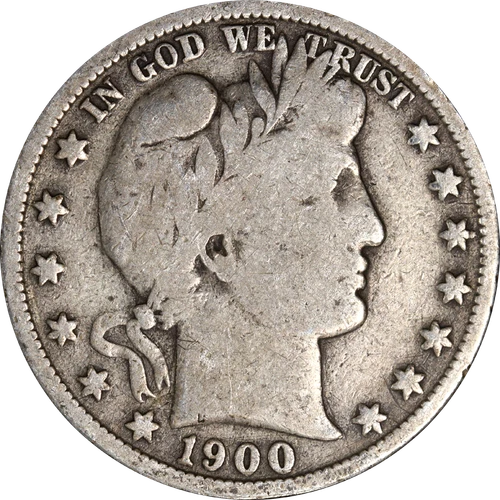 1900-S Barber Half Dollar