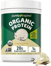 Plant-Based Protein Powder for Men  Women, Crey French