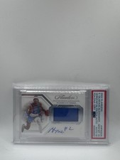 2022 Panini Flawless Shai Gilgeous-Alexander Patch Auto PSA 10 AUTO 10