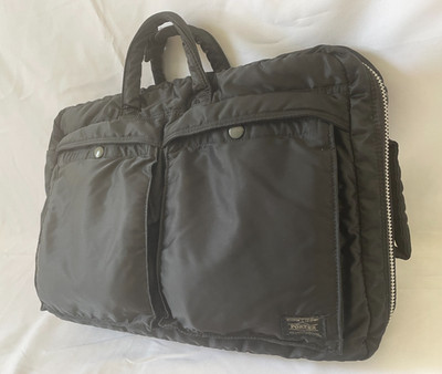 PORTER Yoshida TANKER 3way Business Bag Briefcase Backpack Black