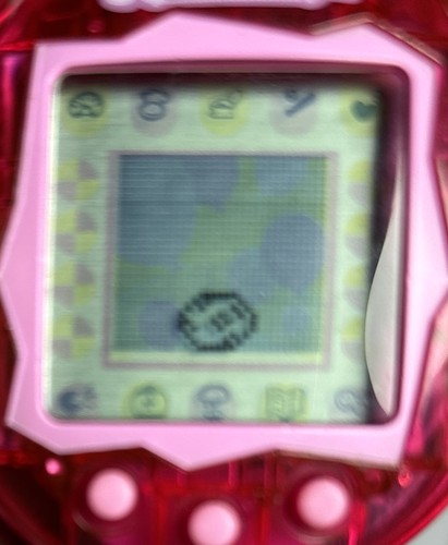 Vintage 2004 Tamagotchi Connection Light Pink Red New Battery Tested - Picture 4 of 4