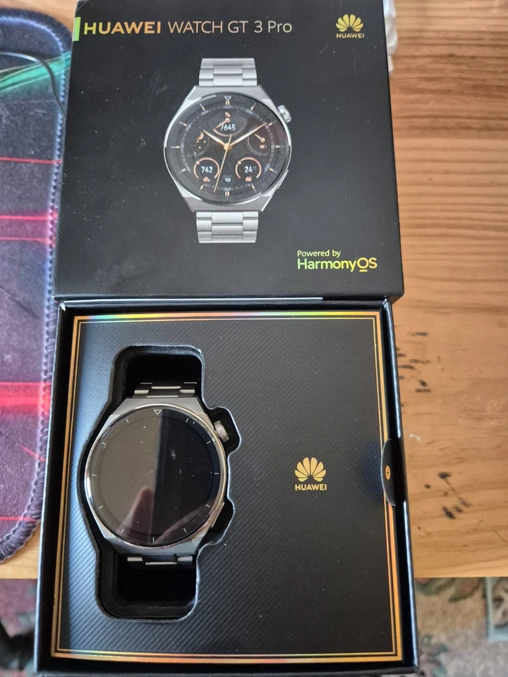 Montre Huawei Watch  GT 3 Pro - Très Bon Etat - Photo 3/4