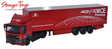 Oxford Diecast DAF 85 2ax 40ft Box Trailer - Parcelforce 1:76