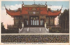 Newport, RHODE ISLAND - Belmont Home - Chinese (not Japanese) Tea House - 1924