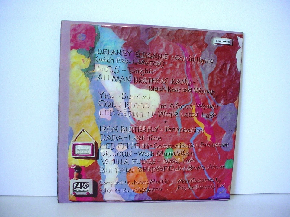 THE AGE OF ATLANTIC UK 1970 ATLANTIC K 20011 Led Zeppelin MC5 Allman Brothers - Image 2 of 4