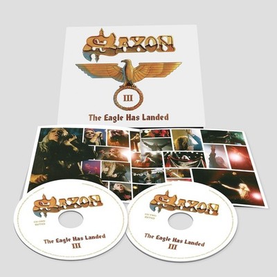 SAXON THE EAGLE HAS LANDED III BRAND NEW AND SEALED DIGI PACK 2 CD AA4