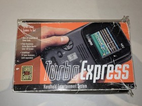NEC TurboExpress TurboGrafx-16 Handheld Box Fully Recapped Tested Bonk&rsquo;s Revenge