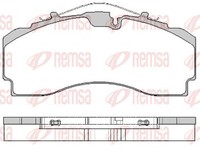 Bremsbelagsatz, Scheibenbremse Remsa Jca 1704.00