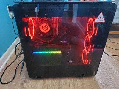 3080 ti CyberPower Gaming PC (includes mouse, keyboard, speaker and webcam)