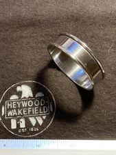 Pair Of Gorham 6290 Sterling Silver Napkin Rings One Mono Why Scrap