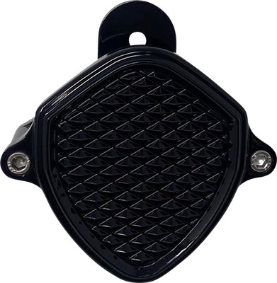 Covingtons Horn Diamondback Black Billet Aluminum CNC 90-105dB Harley C3041-B