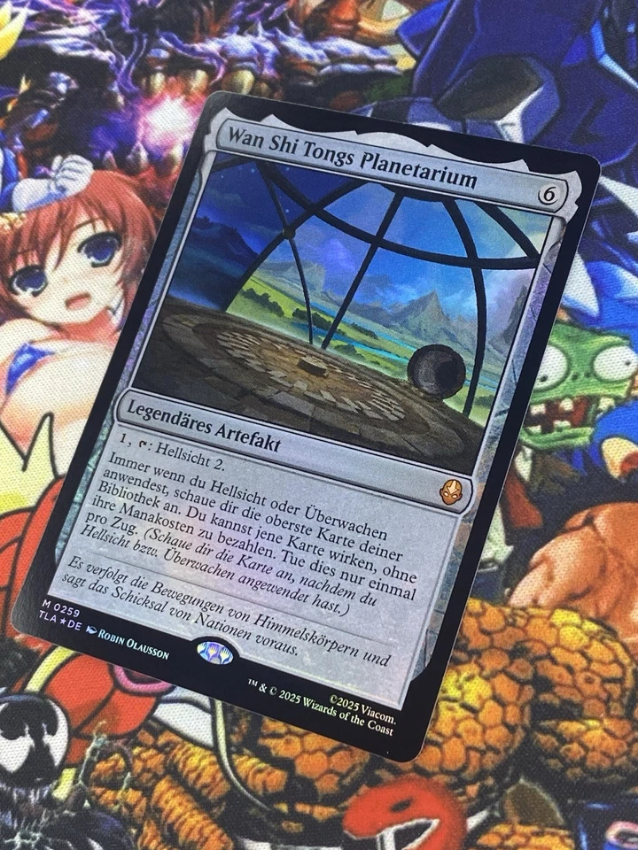MTG Planetarium Of Wan Shi Tong 🇩🇪 🟠 NM FOIL Magic TCG Avatar Mythic Artifact - Bild 2 von 4