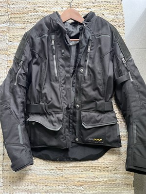 FLM Touren Textilkombi 3.0 Incl Rückenprotektor & Helm & Handschuhe