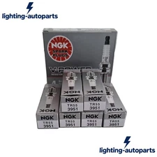 NEW 6 PCS Spark Plugs V-Power NGK 3951 TR55