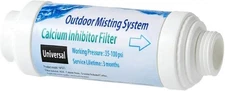 H&G lifestyles Misting System Calcium Inhibitor Filter for Patio 1 Piece 