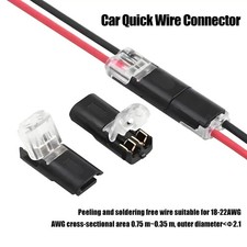 2 Pin Waterproof Wire Connectors Quick Car Cable Terminals