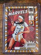2025 Donruss WNBA Rickea Jackson Net Marvels #6 Los Angeles Sparks