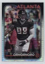 2024 Topps Chrome Rookies Prism Refractor Ruke Orhorhoro #279 2qw
