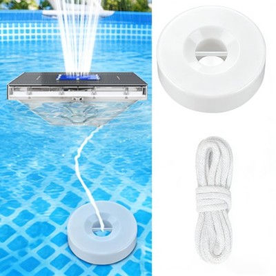 Pool Float Anchor Set, Pool Weighted Anchor Kit with 13Ft Rope, 100g Anti-Dri...