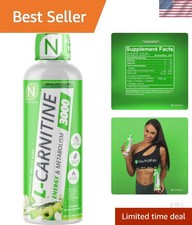 L-Carnitine 3000mg Liquid - Unlock Your Energy Potential with Green Apple Flavor