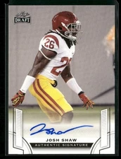 2015 Leaf Draft #BA-JS3 Josh Shaw Autographs Auto